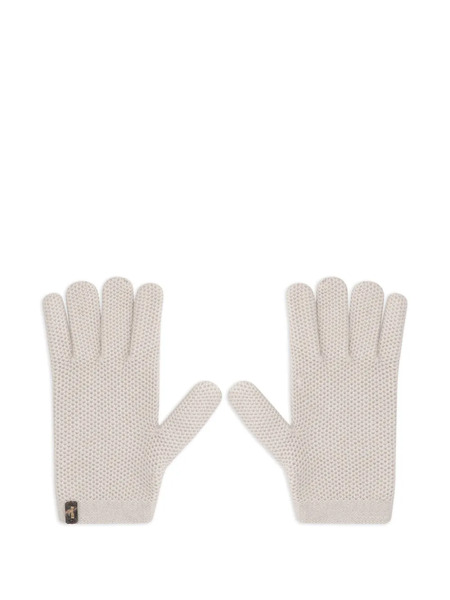  Moorer Knitted Cashmere Gloves - Neutrals 