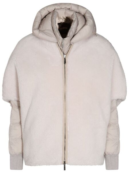  Moorer Layered Puffer Jacket - Neutrals 
