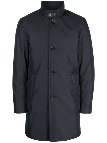  Moorer Long-sleeve Feather-down Coat - Blue 