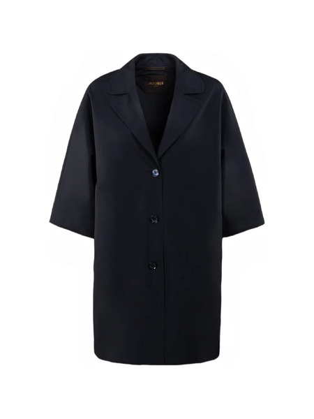  Moorer Lucilia Coat - Blue 