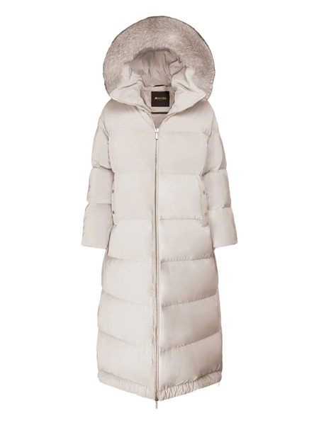  Moorer Magda Parka Coat - Neutrals 