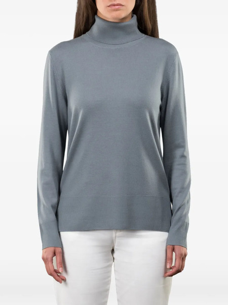 Moorer Nataly Roll-neck Sweater - Grey 
