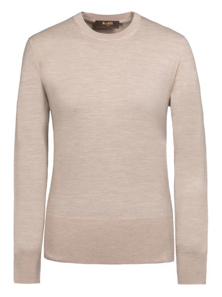  Moorer Nilufar Crew-neck Sweater - Neutrals 