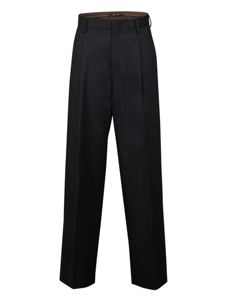  Moorer Ofilia-fsr Pleated Trousers - Black 