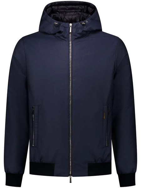  Moorer Oniri-ll Hooded Jacket - Blue 
