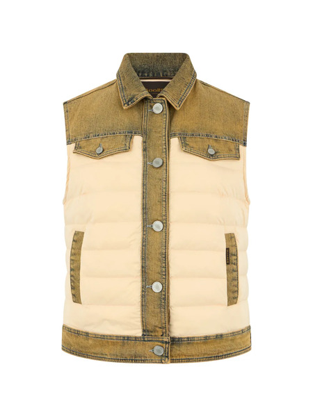 Moorer Padded Vest - Neutrals 
