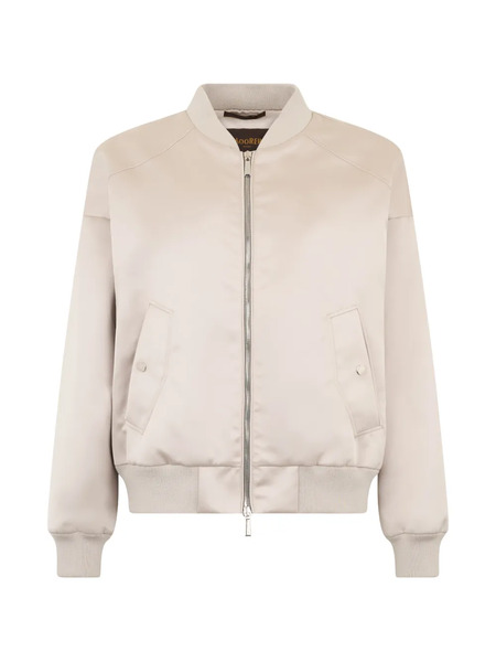  Moorer Panelled Bomber Jacket - Neutrals 