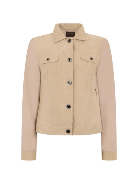  Moorer Panelled Jacket - Neutrals 