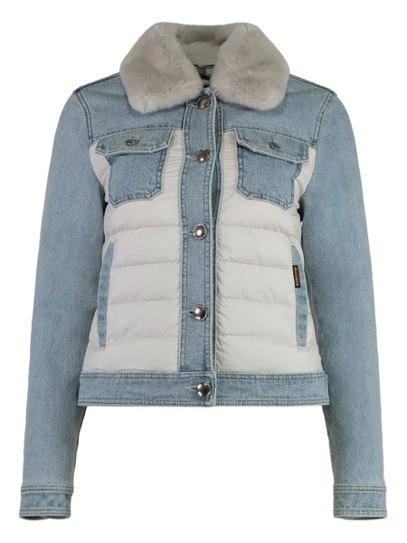  Moorer Petunia Denim Jacket - Blue 