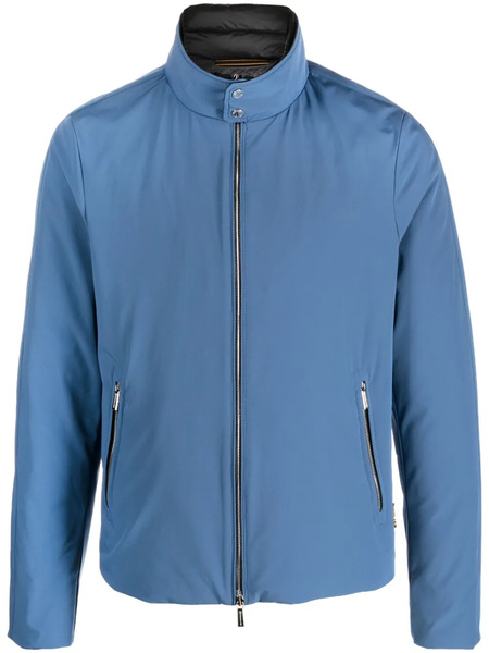  Moorer Plain Lightweight Jacket - Blue 