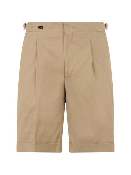  Moorer Pleated Shorts - Neutrals 