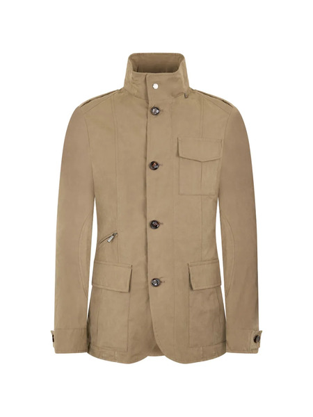  Moorer Pocket Military Jacket - Neutrals 
