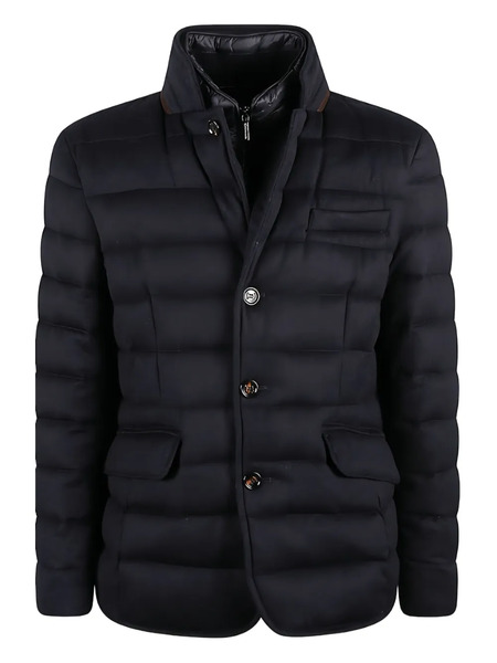  Moorer Quilted Jacket - Black 