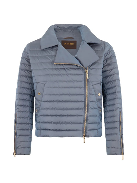  Moorer Quilted Padded Jacket - Blue 