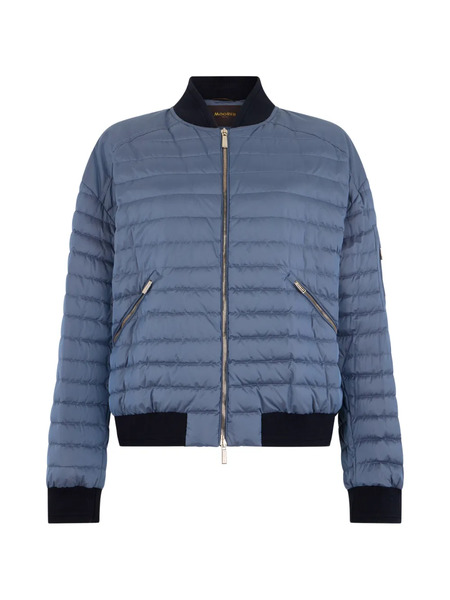  Moorer Quilted Padded Jacket - Blue 