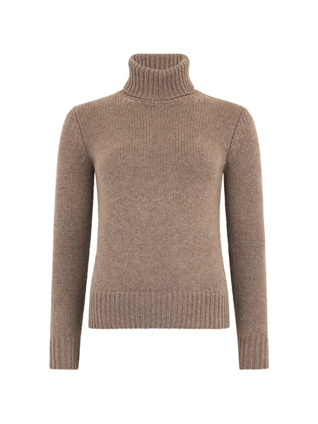  Moorer Ribbed-knit Turtleneck Sweater - Neutrals 