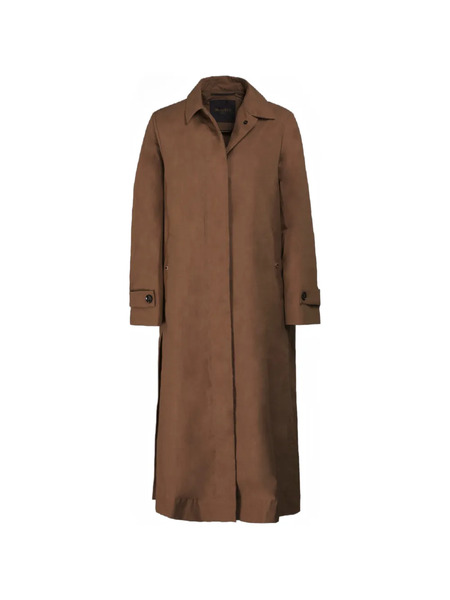  Moorer Rixta-wfc Buttoned Single-breasted Coat - Brown 