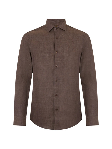  Moorer Romanys Buttoned Shirt - Brown 