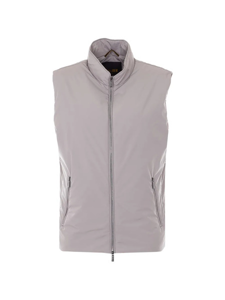  Moorer Senio Zip-fastening Front-pockets Vest - Grey 