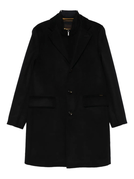  Moorer Single-breasted Insulated Coat - Blue 