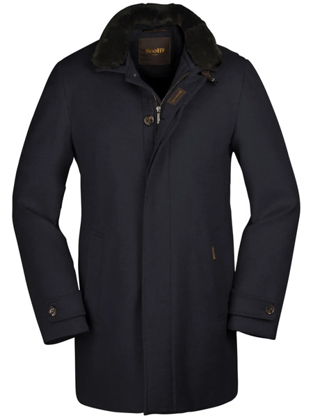  Moorer Trivor-bab Coat - Blue 