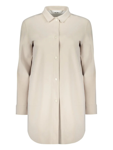  Moorer Vanda Buttoned Coat - Neutrals 