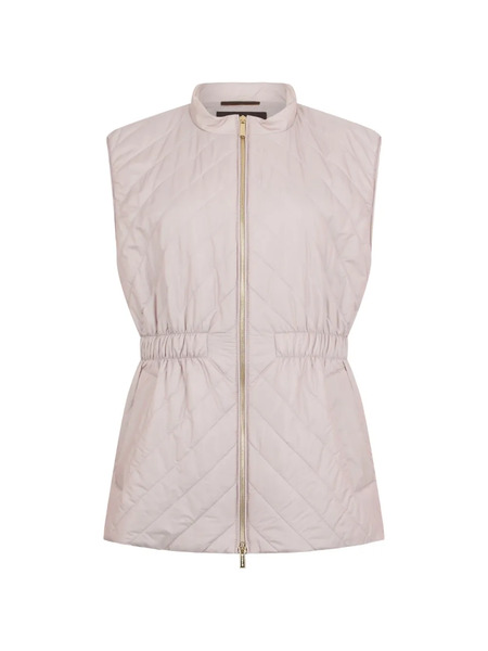  Moorer Zip Quilted Jacket - Neutrals 