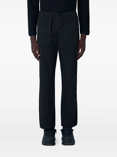  Moos Studio Gabardine Trousers - Black 