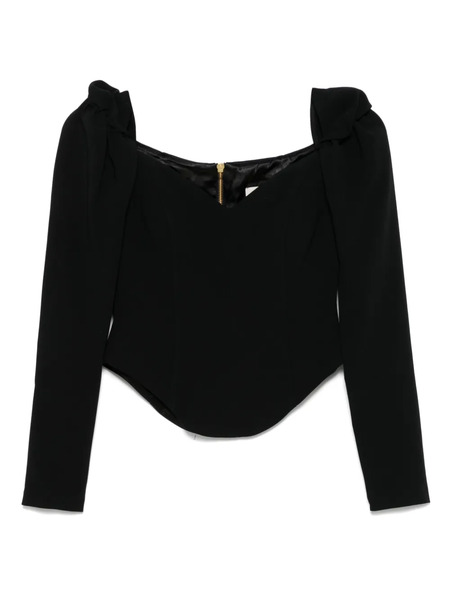  Moos Studio Off-shoulder Top - Black 
