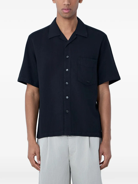  Moos Studio Short-sleeve Shirt - Black 