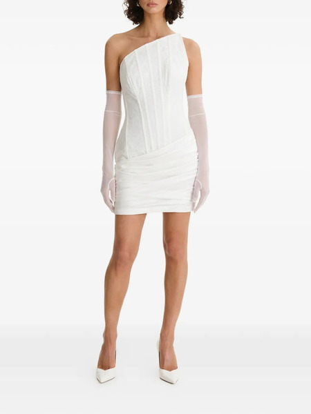  Moos Studio Strapless Mini Dress - White 