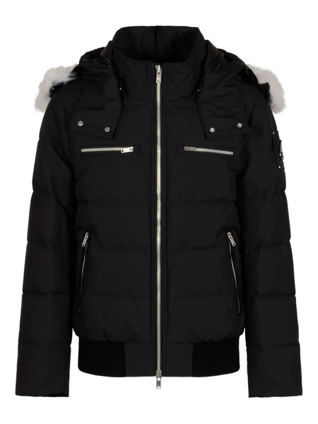  Moose Knuckles Cloud Bomber Neoshear Jacket - Black 