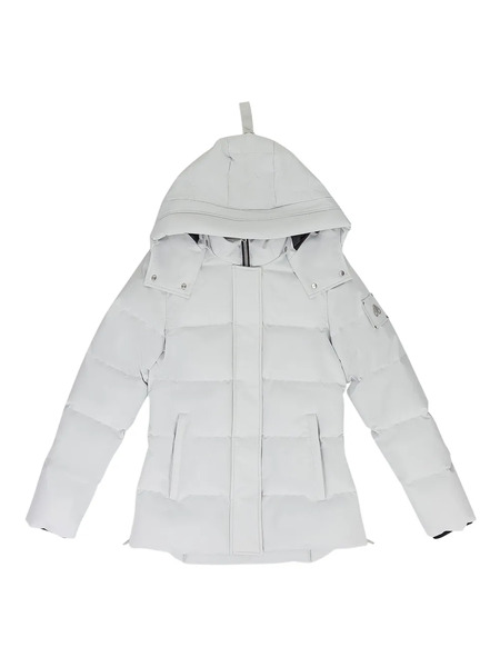  Moose Knuckles Cloud Shearling-trim 3q Jacket - Grey 