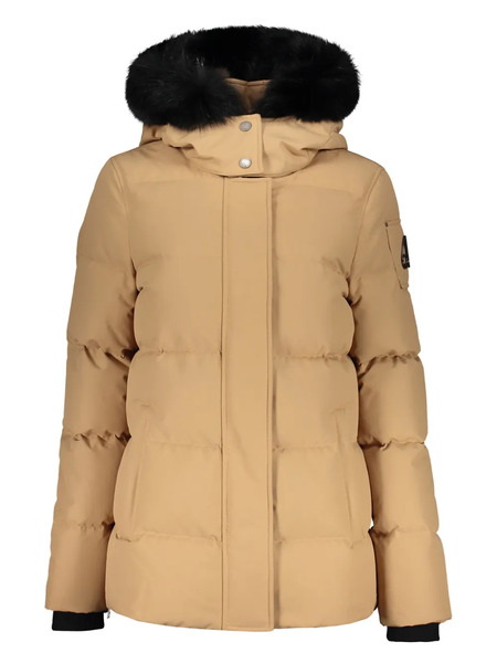  Moose Knuckles Hooded Down Jacket - Neutrals 
