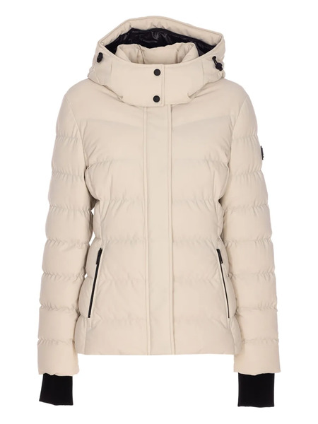  Moose Knuckles Hooded Padded Down Jacket - Neutrals 