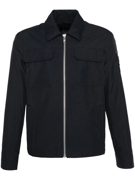  Moose Knuckles Jacques Logo-plaque Jacket - Black 