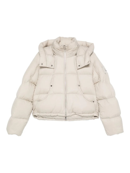  Moose Knuckles Logo-plaque Padded Jacket - Neutrals 