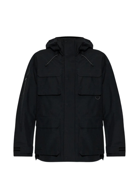  Moose Knuckles Multi-pocket Hooded Jacket - Black 
