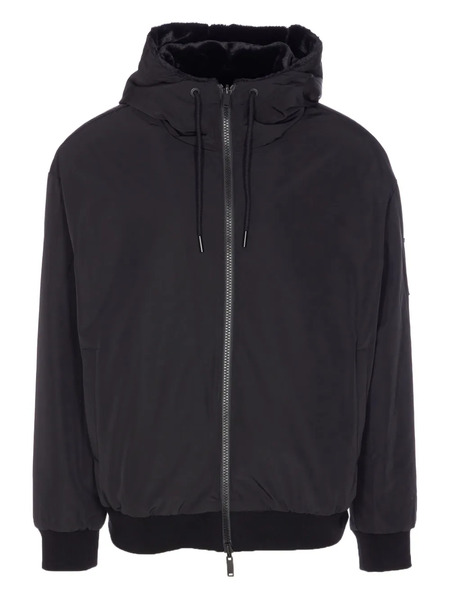  Moose Knuckles Roland Reversible Hooded Jacket - Black 