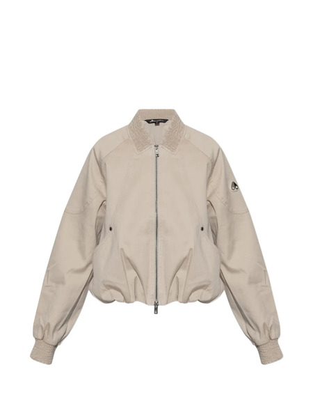  Moose Knuckles Zip-up Bomber Jacket - Neutrals 