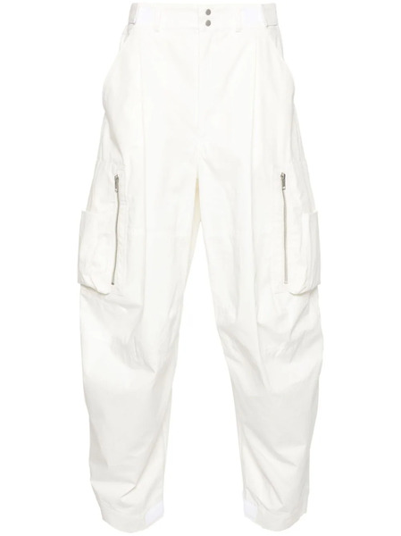  Mordecai Cotton Tapered Trousers - Neutrals 