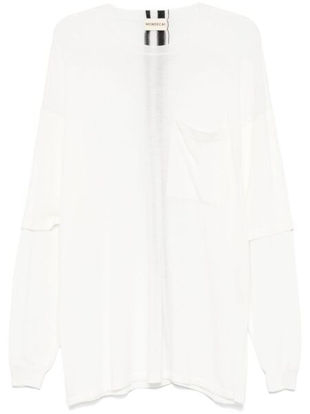  Mordecai Double Layer Sweater - White 