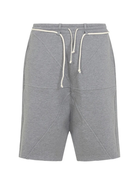  Mordecai Drawstring Panelled Shorts - Grey 