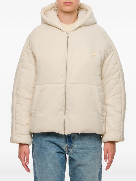  Mordecai Hooded Padded Jacket - Neutrals 