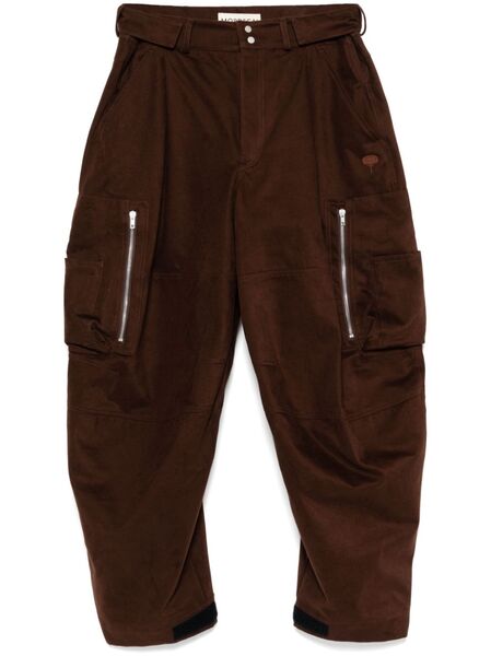  Mordecai Loose-fit Trousers - Brown 