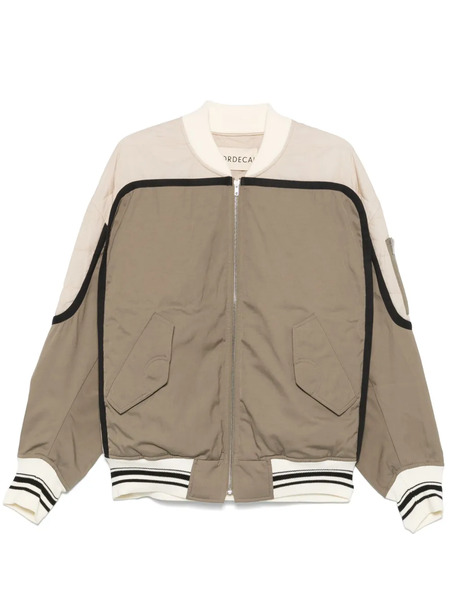  Mordecai Padded Bomber Jacket - Green 