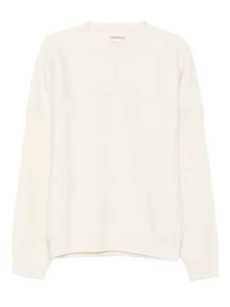  Mordecai Panelled Wool Sweater - Neutrals 