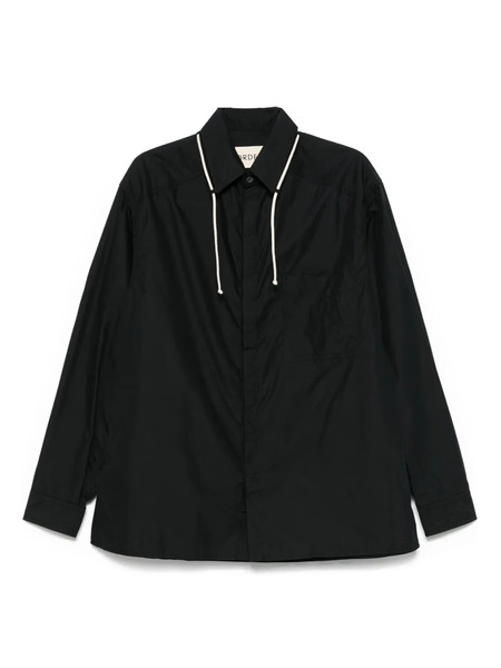  Mordecai Poplin Shirt - Black 