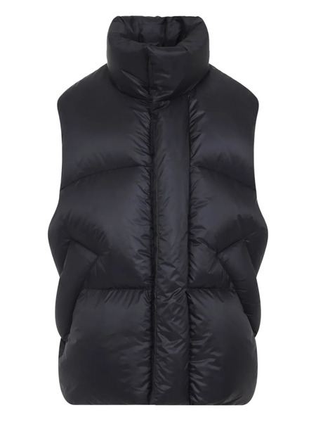  Mordecai Quilted High-neck Gilet - Black 