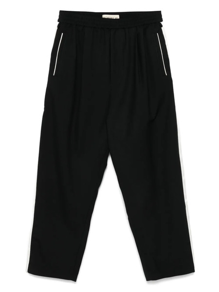  Mordecai Side-stripe Trousers - Black 